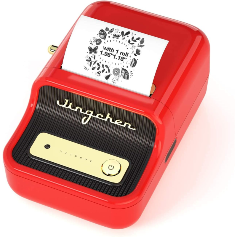 NIIMBOT%20B21S,%20Taşınabilir,%20Mürekkepsiz,%20Termal%20Etiket%20Yazıcı%20(Bluetooth,%20Type-C)%20Kırmızı