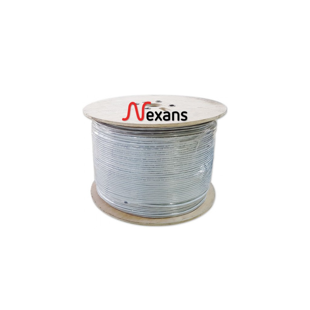 NEXANS%20NEX1611TO5,%20GRİ,%20CAT6,%20500M,%2023AWG%20(0,58mm),%20UTP,%20%100%20Bakır,%20LSZH%20Halogen%20Free,%20Makara,%20Kablo