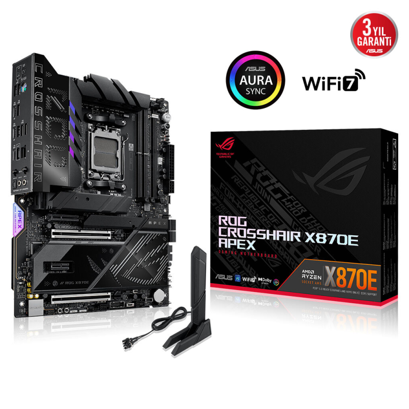 ASUS%20ROG%20CROSSHAIR%20X870E%20APEX,%202xDDR5,%205xM.2,%202xDP,%20Type-C,%20PCIe%205.0,%202xWi-Fi%207,%20Bluetooth%20v5.4,%20AM5%20Soket%20GAMING%20Anakart