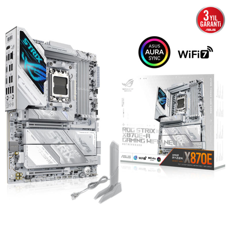 ASUS%20ROG%20STRIX%20X870E-A%20GAMING%20WIFI7%20NEO,%204xDDR5,%20%204xM.2,%20HDMI,%20DP,%20Type-C,%20PCIe%205.0,%202xWi-Fi%207,%20Bluetooth%20v5.4,%20AM5%20Soket%20GAMING%20Anakart