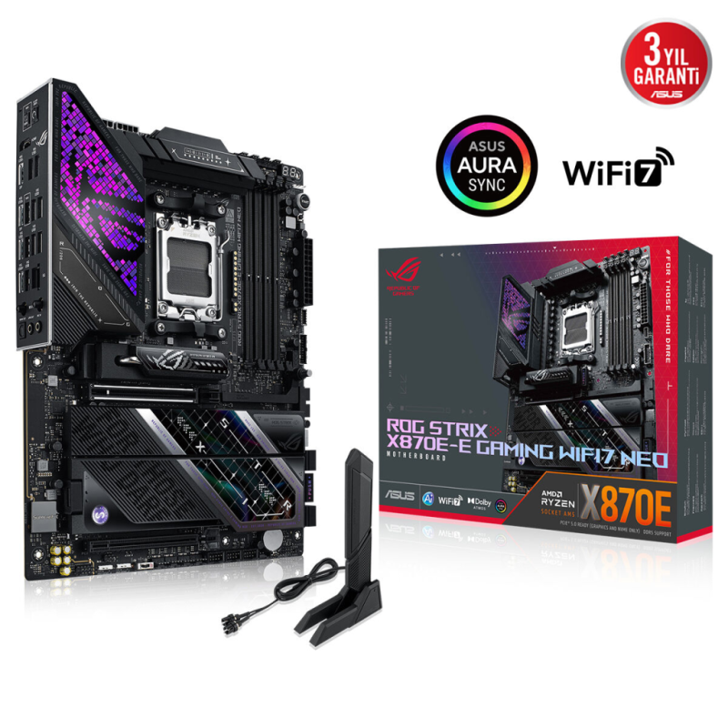 ASUS%20ROG%20STRIX%20X870E-E%20GAMING%20WIFI7%20NEO,%204xDDR5,%20%205xM.2,%20HDMI,%20DP,%20Type-C,%20PCIe%205.0,%202xWi-Fi%207,%20Bluetooth%20v5.4,%20AM5%20Soket%20GAMING%20Anakart
