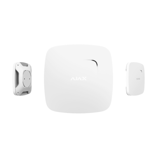 AJAX  Fire Protect Plus, Kablosuz, Isı ve Duman Dedektörü, BEYAZ
