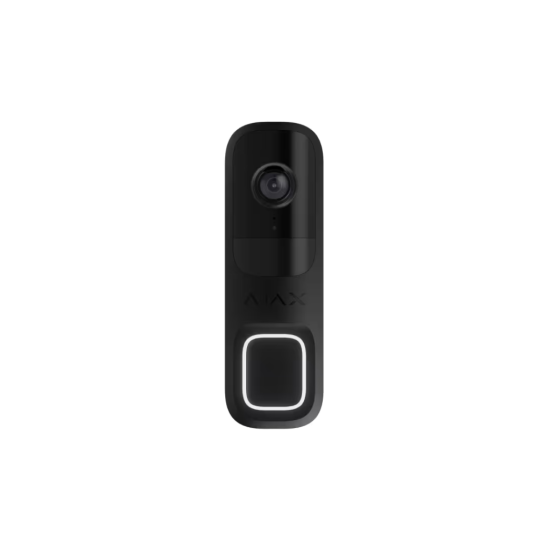 AJAX, DOORBELL, Kablosuz, Kameralı, Kapı Zili  Siyah