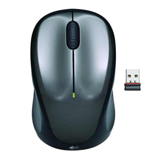 LOGITECH 910-002201, M235 Siyah, USB Nano 2,4G Kablosuz, 800dpi, Optik, 3 Tuşlu, 12ay Pil Ömrü, Mouse