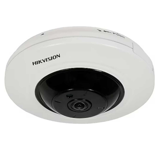 HIKVISION DS-2CD2955G0-ISU 5Mpix, 1,05mm Lens H265+, 8Mt Gece Görüşü, SD Kart,  FishEye IP Kamera
