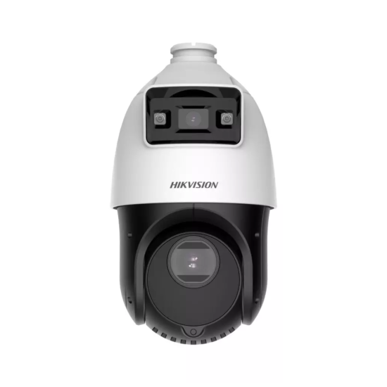 HIKVISION DS-2SE4C425MWG-E, 4+4Mpix, 2,8mm Bullet, 4,8-120mm Motorize Lens PTZ, 25X Optik Zoom, 100Mt Gece Görüşü, SD Kart, PoE, TandemVu, ColorVu, H265+, PTZ IP Kamera (Ayak Dahil)