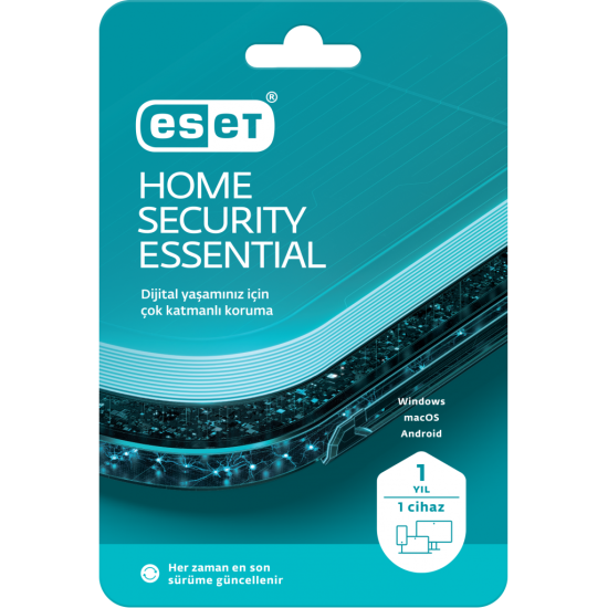 ESET HOME SECURITY ESSENTIAL 1 Kullanıcı, 1 YIL, BOX