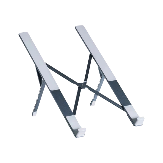 FRISBY FNC-5135ST, 10’’-17.3’’ Taşınabilir,  Katlanır, Notebook Standı, 5 Kademeli Ayarlanabilir Yükseklik, Alüminyum (Gri-Mavi)