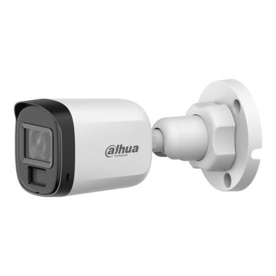 DAHUA HAC-B1A51-U-IL-0360B, 5Mpix,  3.6mm Lens, 30 Mt Gece Görüşü, Smart Dual Light, Bullet Kamera