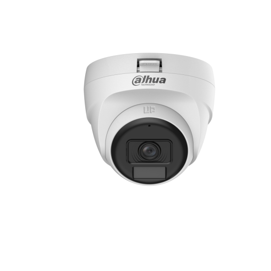 DAHUA HAC-T1A21P-U-IL-A-0280B 2Mpix  25 Mt Gece Gör., Smart Dual Light, 2,8mm Lens, Dahili Mikrofon, Dome Kamera