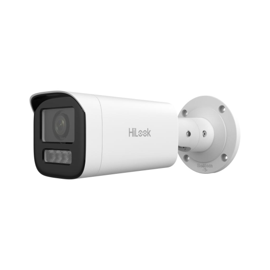 HILOOK IPC-B620HA-LZU, 2Mpix, 2,8-12mm  Motorize Lens, H265+, Dual Light, 50Mt Gece Görüşü, Dahili Mikrofon, PoE, IP67, IK10, Bullet, IP Kamera