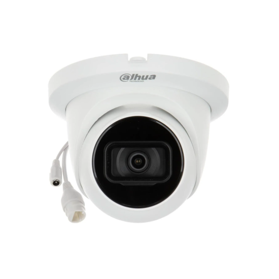 DAHUA IPC-HDW2431TP-AS-0280B-S2  4Mpix, 2,8mm   Lens, H265+, 30Mt Gece Görüşü, Starlight IP67, Mikrofonlu, PoE Dome IP Kamera
