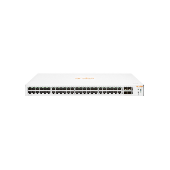 HP Aruba Instant On JL814A 1830-48G, 48Port,  GigaBit, 4 Port Gigabit SFP, Yönetilebilir, Rack Mount Switch