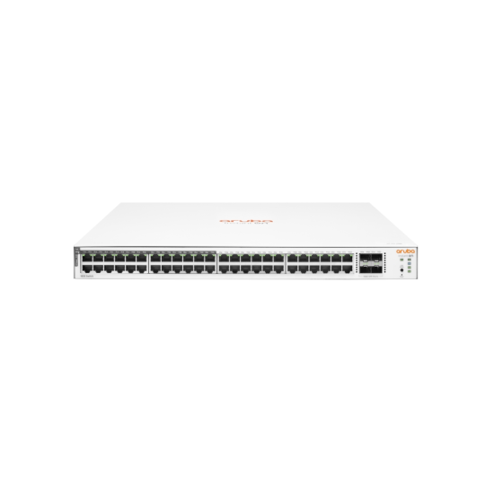 HP Aruba Instant On JL815A 1830-48G, 48Port,  24 Port Poe, 370W, GigaBit, 4 Port Gigabit SFP, Yönetilebilir, Rack Mount Switch