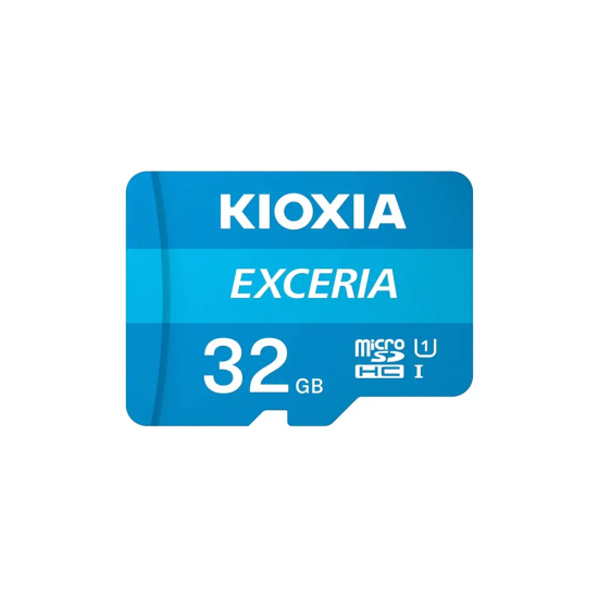 KIOXIA 32GB Exceria, LMEX1L032GG2, UHS-1,  CL10, 100Mb/s, MicroSD Kart Bellek (SD Adaptörlü)