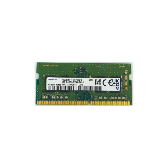 Samsung SAMSO3200/8, 8GB, DDR4, 3200MHz,  1.2V Notebook Ram (M471A1K43EB1-CWE)