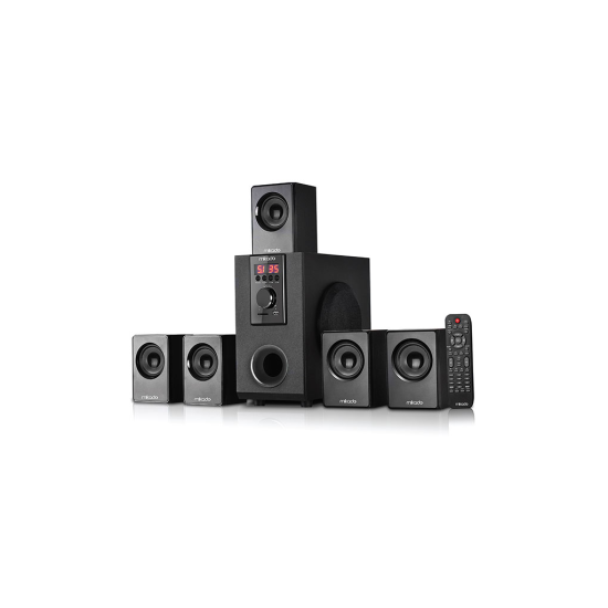 MIKADO MD-505, 70W, 5+1, Masaüstü, FM/BT/SD/USB, Siyah Kasa, Speaker