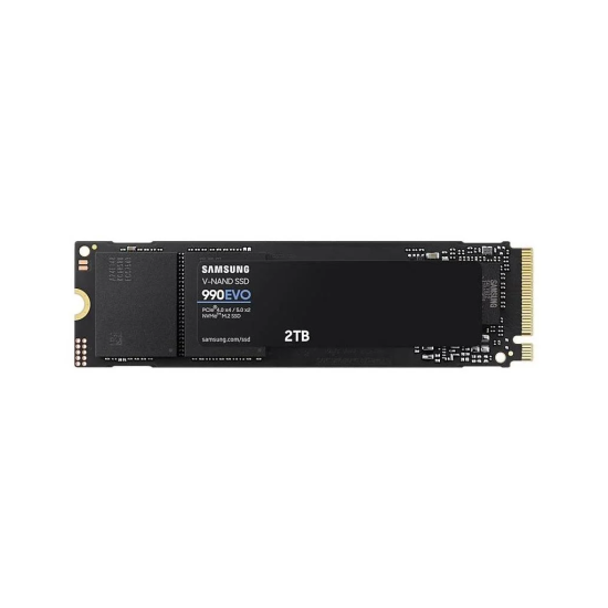 SAMSUNG MZ-V9E2T0BW, 990 EVO, 2TB, 5000/4200, Gen4, NVMe PCIe M.2 2280, SSD (Türkiye Distribütörü Garantili)
