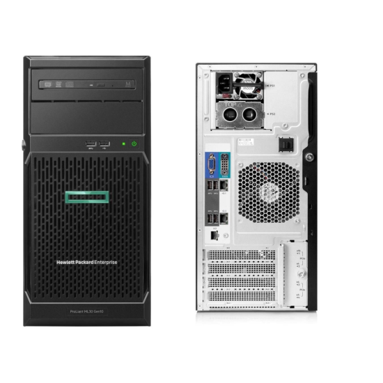HP P44718-421_UPG2, ML30, GEN10+, Intel Xeon E-2314, 16Gb UDIMM Ram, 2Tb SSD, 350W Power, 4U Kasa TOWER SERVER