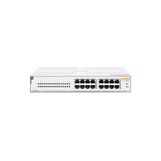 HP Aruba Instant On R8R48A 1430-16G, 16Port, GigaBit, 16 Port Poe, Yönetilemez, Masaüstü Switch