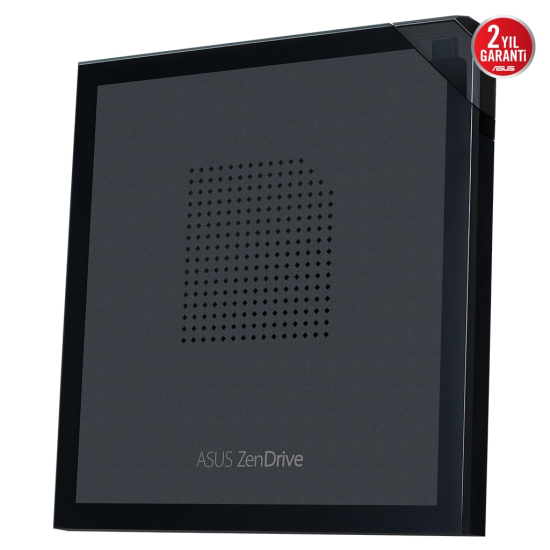 ASUS SDRW-08V1M-U ZenDrive, Usb Type-C External, Siyah, Slim, Optik Okuyucu