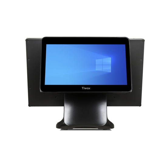 Tiwox TP-7610D, Intel i7 10.Nesil, 18.5’’ Ekran,  8GB Ram, 128GB SSD, Endüstriyel, Dokunmatik Pos PC (çift ekran)