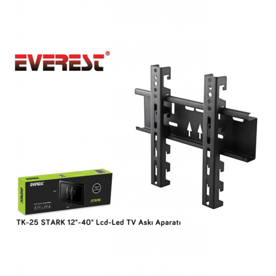 EVEREST TK-25  12’’- 40’’ TV Duvar Askı Aparatı