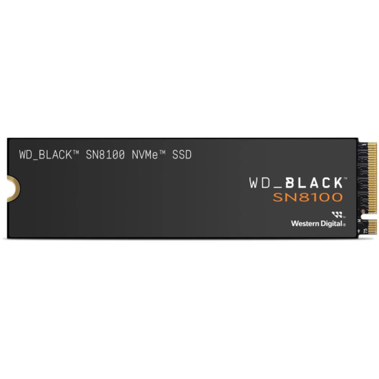 WD Black SN8100, WDS100T1X0M, 1TB, 14900/11000, Gen4, NVMe PCIe M.2 2280,  SSD