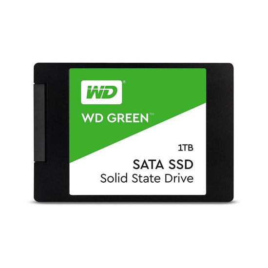 WD Green, WDS100T3G0A,1TB, 545/465, 3D NAND, 2,5’’ SATA, SSD