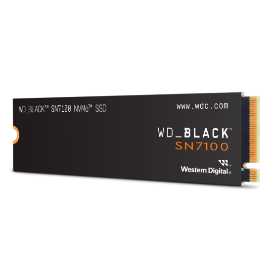 WD Black SN7100, WDS100T4X0E, 1TB, 7250/6900, Gen4, NVMe PCIe M.2 2280,  SSD