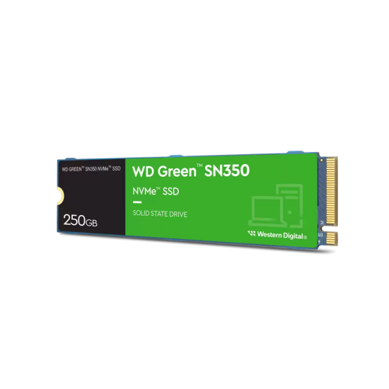 WD Blue WDS250G2G0C 250GB 2400/1500 3D NAND, NVMe PCIe M.2 SSD