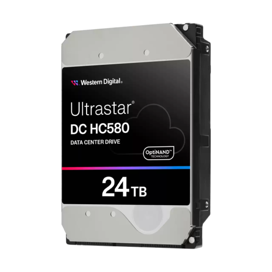 WD ULTRASTAR, WUH722424ALE6L1, 3.5’’, 24TB, 512Mb, 7200 Rpm, 7/24 Enterprise, DATA CENTER-GÜVENLİK-NAS-SERVER, HDD (DC HC580) (0F62795) (Türkiye Distribütörü Garantili)