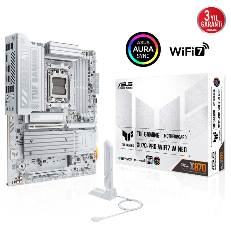ASUS%20TUF%20GAMING%20X870-PRO%20WIFI7%20W%20NEO,%204xDDR5,%204xM.2,%20HDMI,%20DP,%20Type-C,%20Wi-Fi%207,%20Bluetooth%20v5.4,%20AM5%20Soket%20GAMING%20Anakart